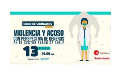 Invitación al Taller: Violencia y acoso con perspectivas de género en el sector salud de Chile