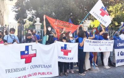 CONFUSAM y organizaciones sociales presentan propuesta constitucional que elimina el lucro en la salud