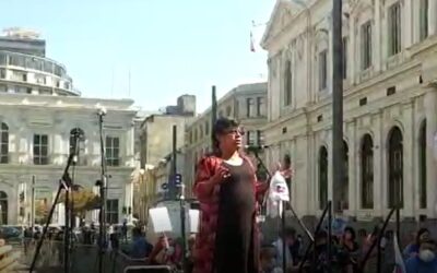 VIDEO I En la conmemoración del Día de la Salud: Gabriela Flores, Presidenta de la CONFUSAM y de FEFUSAM 8° BÍO BÍO hace enérgico llamado a los constituyentes a no transar el derecho a la salud