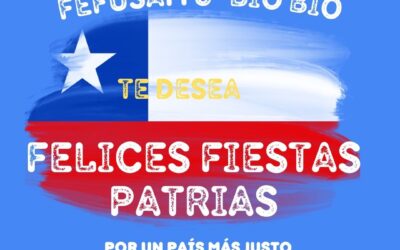 FEFUSAM 8° Bío Bío les desea muy felices Fiestas Patrias.