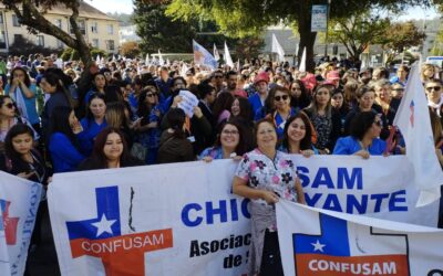 ¡FEFUSAM Octava Bio Bío se moviliza junto a sus dirigentes!