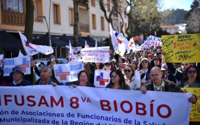 FEFUSAM 8° Bío Bío se suma con fuerza al Paro Nacional