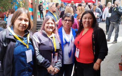 Presidenta Nacional y de Federación, Gabriela Flores Salgado participa en Consejo Ampliado Nacional de la CUT