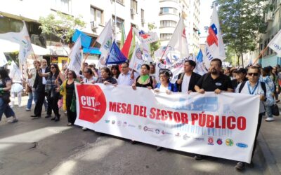 Gran marcha de la Mesa del Sector Público
