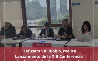 Presidenta Nacional CONFUSAM y de Federación inaugura Conferencia Nacional Fefusam VIII Biobío