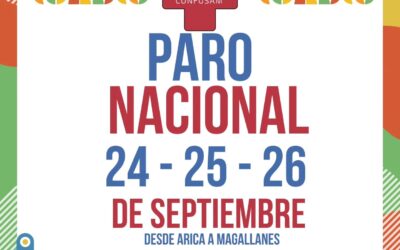 PARO NACIONAL CONFUSAM: 24, 25 Y 26 DE SEPTIEMBRE