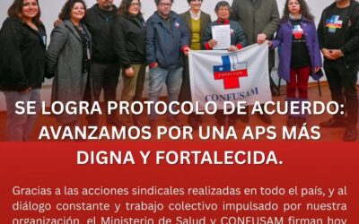 CONFUSAM firma protocolo de acuerdo con el Ministerio de Salud