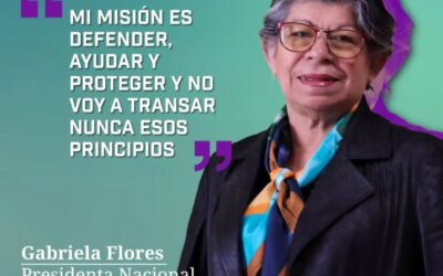 INFUSAM: Gabriela Flores Salgado, presidenta de CONFUSAM: “Mi misión es defender, ayudar y proteger y no voy a transar nunca esos principios”